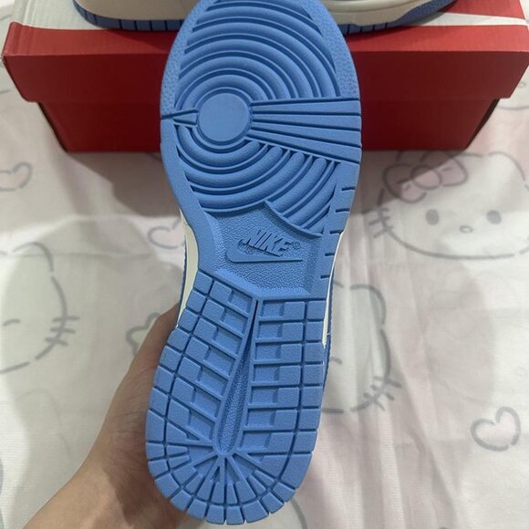 Nike Dunk Blue And White Low-Top Sneakers - Picture 2 of 6